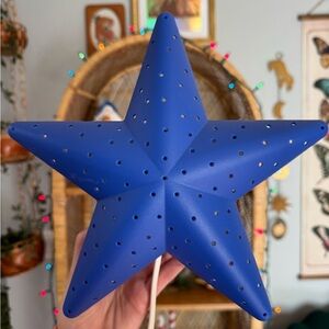 Vintage IKEA Star Wall Light